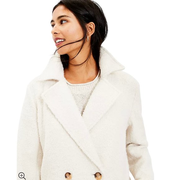 🆕 LOFT Softened Double Breasted Jacket - Picture 4 of 9